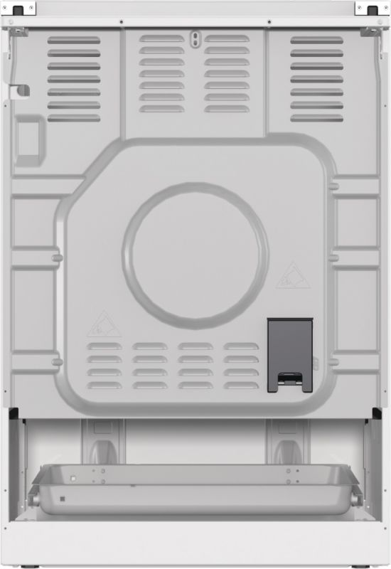 Плита Gorenje  газова, 72л, 60x60см, емальовані, з кришкою, білий