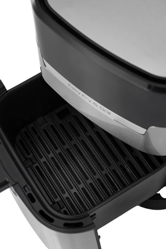 Мультипіч OBH Nordica EasyFry&Grill, 1550Вт, чаша-4.2л, сенсорне керув., від 40°C до 200°C, пластик, чорно-сірий
