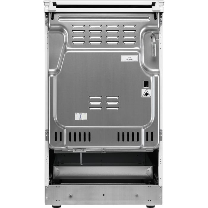 Плита Electrolux комбінована, 58л, 50x60см, дисплей, конвекція, пара, нерж
