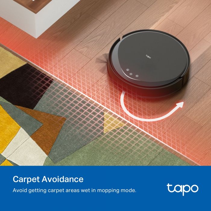 Робот-пилосмок TP-LINK TAPO RV 20 MAX LIDAR з підтримкою вологого прибирання