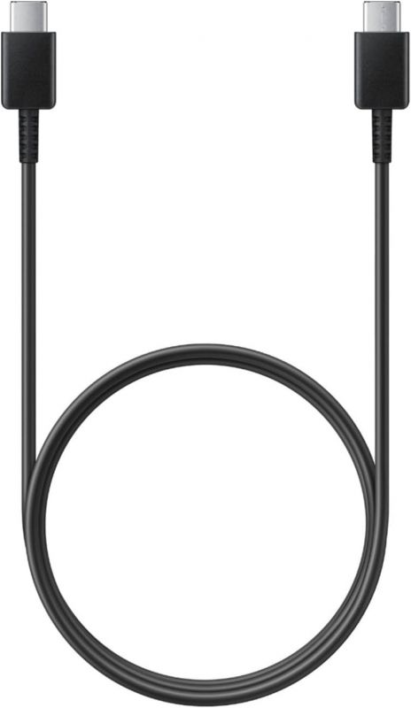 Зарядний пристрій мережевий Samsung 15Вт USB-С, кабель USB-C > USB-C, 1м, чорний