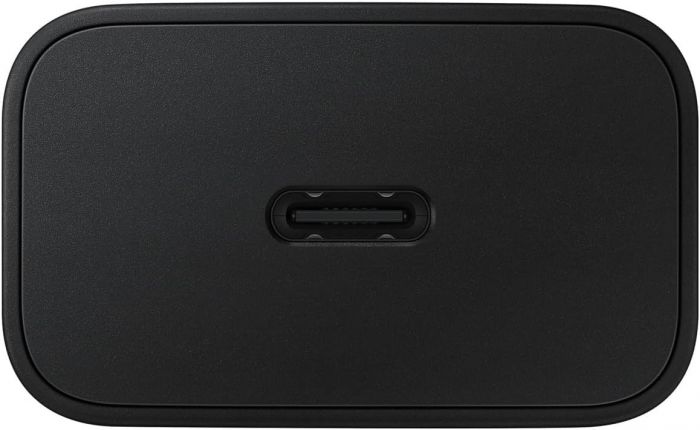 Зарядний пристрій мережевий Samsung 15Вт USB-С, кабель USB-C > USB-C, 1м, чорний