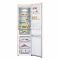 Холодильник LG з нижн. мороз., 203x60х68, холод.відд.-277л, мороз.відд.-110л, 2дв., А++, NF, інв., диспл зовн., Metal Fresh, бежевий
