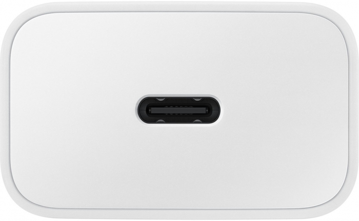 Зарядний пристрій мережевий Samsung 15Вт USB-С, кабель USB-C > USB-C, 1м, білий