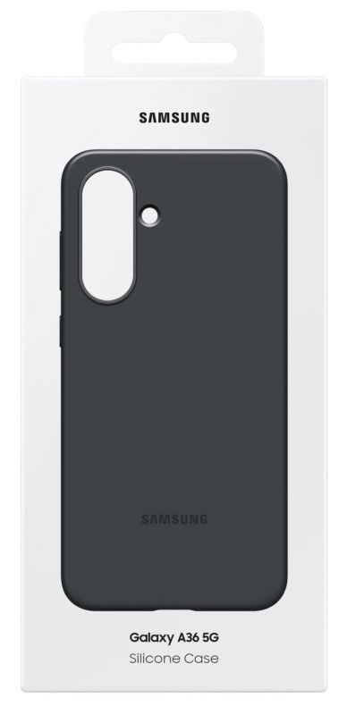 Чохол Samsung для Galaxy A36 (A366), Silicone Case, чорний