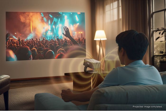 Проєктор Epson EF-22B FHD, 1000 lm, LASER, 1, Google TV, black