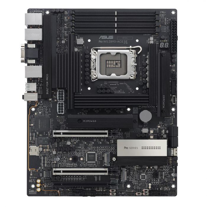 Материнcька плата ASUS PRO WS Z890-ACE SE s1851 Z890 4xDDR5 M.2 HDMI USB Type-C D-Sub Wi-Fi BT ATX