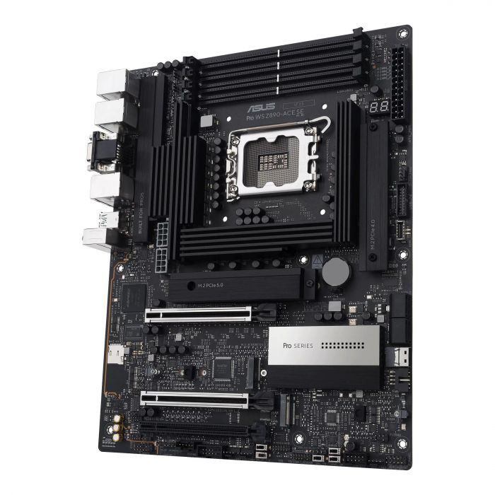 Материнcька плата ASUS PRO WS Z890-ACE SE s1851 Z890 4xDDR5 M.2 HDMI USB Type-C D-Sub Wi-Fi BT ATX