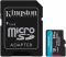 Карта пам'яті Kingston microSD   64GB C10 UHS-I U3 A2 V30 R200MB/s + SD