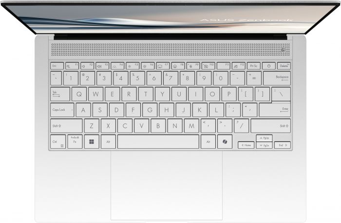 Ноутбук ASUS Zenbook S 14 UX5406SA-PV037W 14" 3K OLED, Intel Ultra 5 226V, 16GB, F512GB, UMA, Win11, Білий