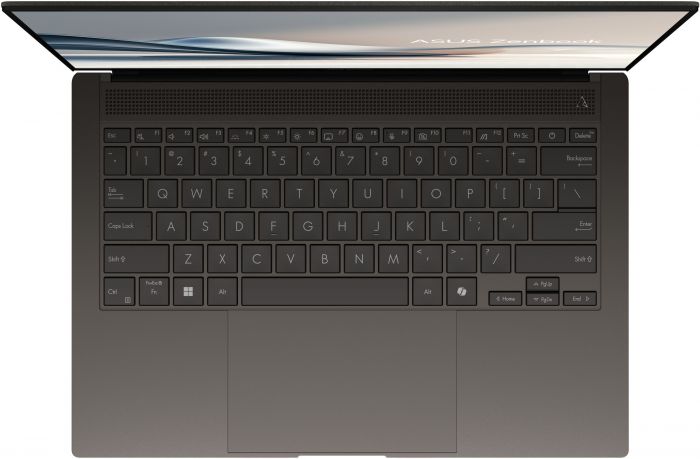 Ноутбук ASUS Zenbook S 14 UX5406SA-PV029W 14" 3K OLED, Intel Ultra 7 258V, 32GB, F1TB, UMA, Win11, Сірий