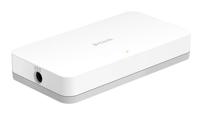 Комутатор D-Link GO-SW-8G 8xGE, Некерований