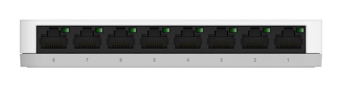 Комутатор D-Link GO-SW-8G 8xGE, Некерований
