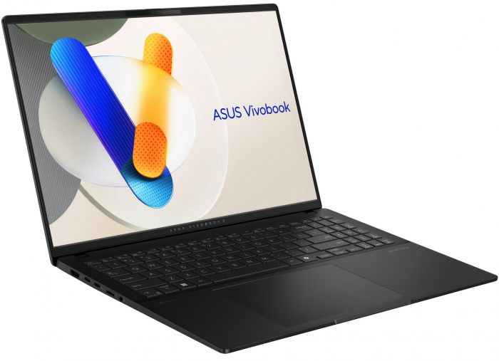 Ноутбук ASUS Vivobook S 16 S5606CA-RI085 16" 3K OLED, Intel Ultra 5 225H, 16GB, F512GB, UMA, NoOS, Чорний