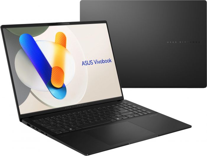 Ноутбук ASUS Vivobook S 16 S5606CA-RI085 16" 3K OLED, Intel Ultra 5 225H, 16GB, F512GB, UMA, NoOS, Чорний