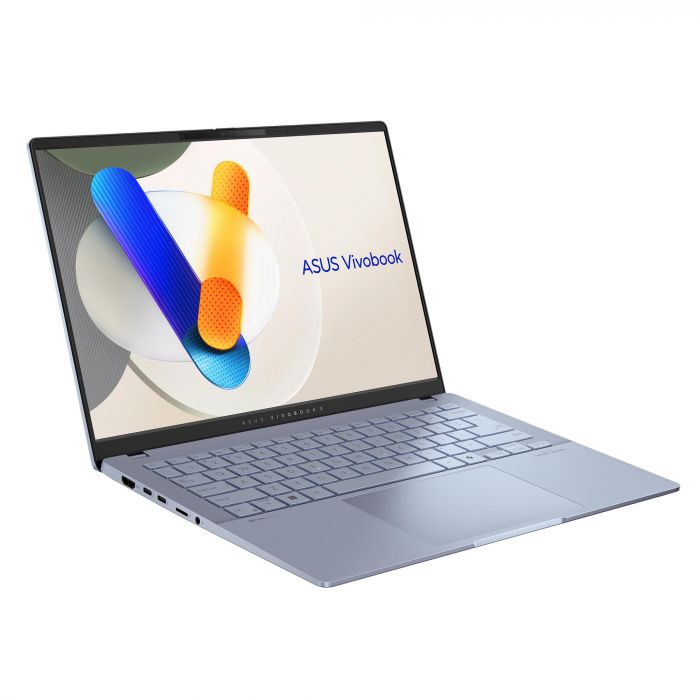 Ноутбук ASUS Vivobook S 14 S5406SA-PP113 14" 3K OLED, Intel Ultra 5 226V, 16GB, F1TB, UMA, NoOS, Блакитний