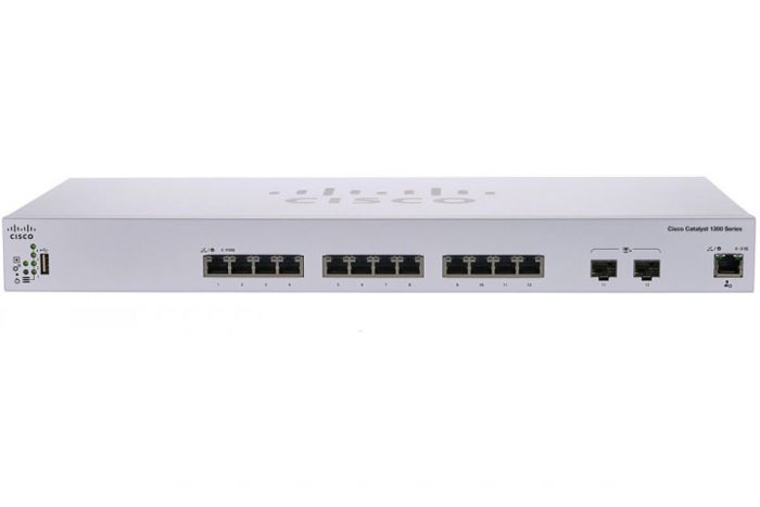 Комутатор Cisco Catalyst 1300 12х10GE, 2x10G SFP+