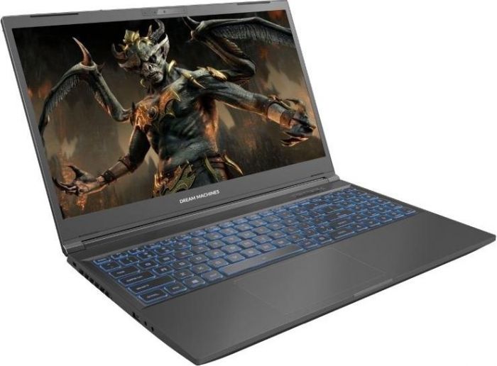 Ноутбук Dream Machines RG4060-15 15.6FHD IPS, Intel i7-13620H, 32GB, F1TB, NVD4060-8, DOS, чорний