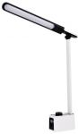 Лампа настільна OSRAM Panan Clock 8Вт 3000К 4000К 6500К 2USB з димером, білий