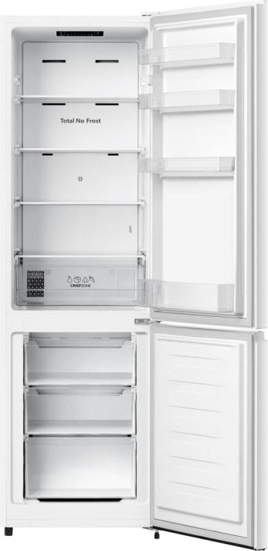 Холодильник з нижн. мороз. камерою Gorenje, 180х55х56см, 2 двері, 188(67)л, А++, NoFrost Plus, Зона св-ті, Білий