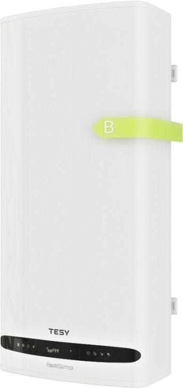 Водонагрівач електр. TESY Bellislimo Cloud плаский GCR 1002722 E31 ECW Wi-Fi, 100л, 2,2кВт, ун. монтаж, електр. кер-ння, B, білий