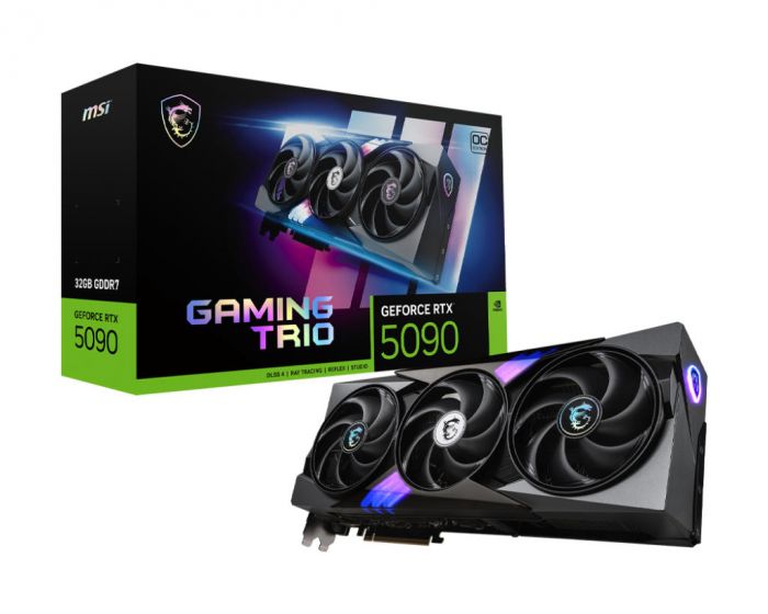 Відеокарта MSI GeForce RTX 5090 32GB GDDR7 GAMING TRIO OC