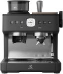 Кавоварка Electrolux ріжкова, 3л, зерно+мелена, ручний капуч, кавомолка, підігрів чашок, подача гар. води, чорний