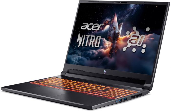 Ноутбук Acer Nitro V 16 ANV16-61 16" WUXGA IPS, AMD R7-350, 16GB, F1TB, NVD4050-6, Lin, чорний