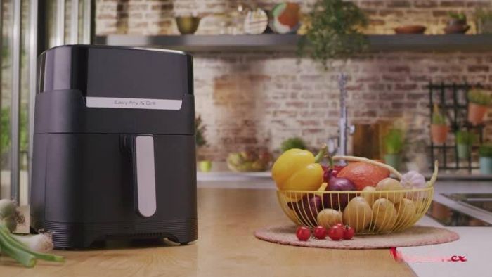 Мультипіч Moulinex EasyFry&Grill Precision, 1550Вт, чаша-4.2л, сенсорне керув., пластик, чорний