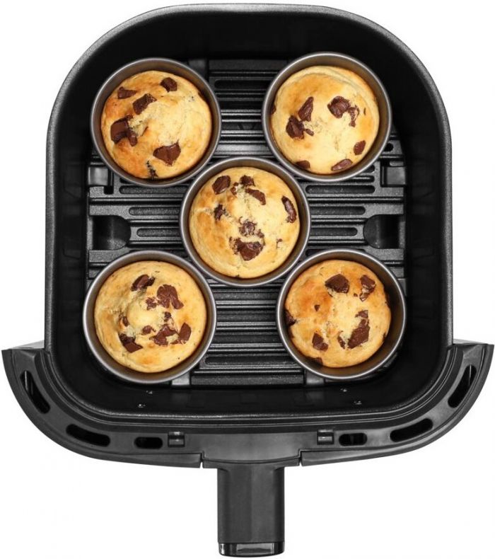 Мультипіч Moulinex EasyFry&Grill Precision, 1550Вт, чаша-4.2л, сенсорне керув., пластик, чорний
