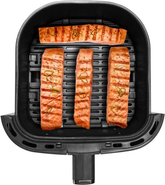 Мультипіч Moulinex EasyFry&Grill Precision, 1550Вт, чаша-4.2л, сенсорне керув., пластик, чорний