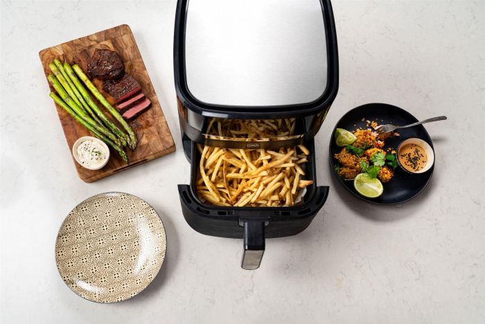 Мультипіч OBH Nordica EasyFry&Grill Precision, 1550Вт, чаша-4.2л, сенс. керув., від 40°C до 200°C, пластик, чорний