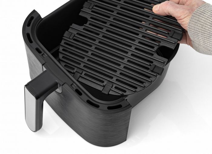 Мультипіч OBH Nordica EasyFry&Grill Precision, 1550Вт, чаша-4.2л, сенс. керув., від 40°C до 200°C, пластик, чорний