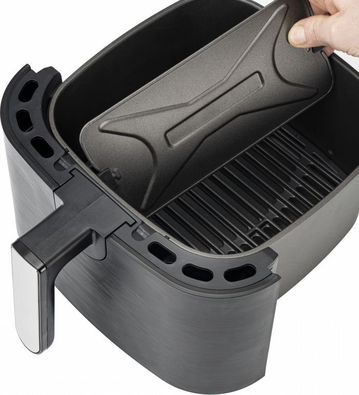 Мультипіч OBH Nordica EasyFry&Grill XXL, 1830Вт, чаша-6.5л, сенсорне керув., від 40°C до 200°C, пластик, чорний