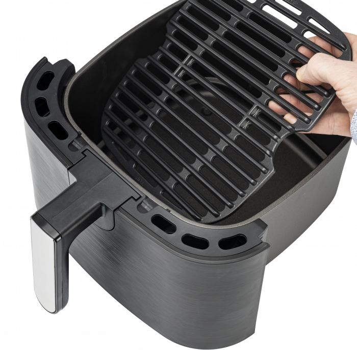 Мультипіч OBH Nordica EasyFry&Grill XXL, 1830Вт, чаша-6.5л, сенсорне керув., від 40°C до 200°C, пластик, чорний