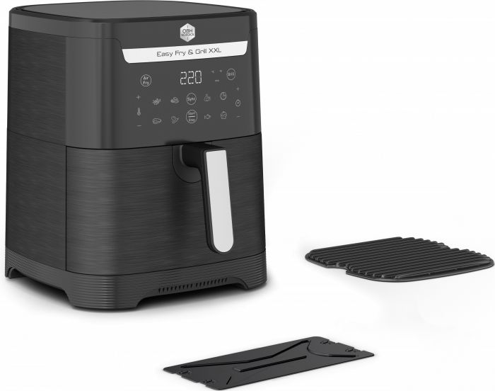 Мультипіч OBH Nordica EasyFry&Grill XXL, 1830Вт, чаша-6.5л, сенсорне керув., від 40°C до 200°C, пластик, чорний