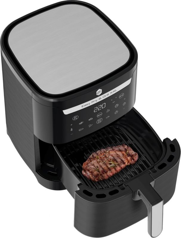 Мультипіч OBH Nordica EasyFry&Grill XXL, 1830Вт, чаша-6.5л, сенсорне керув., від 40°C до 200°C, пластик, чорний