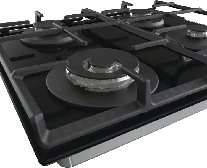 Комплект Gorenje (духовка електрична BO6735E05B + поверхня газова на склі GTW641EB), 743549, чорн