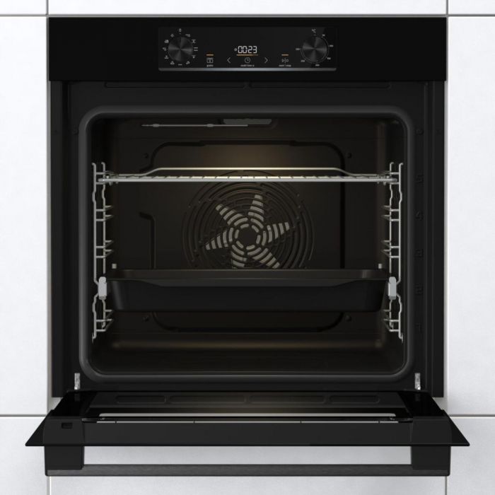 Комплект Gorenje (духовка електрична BO6735E05B + поверхня газова на склі GTW641EB), 743549, чорн