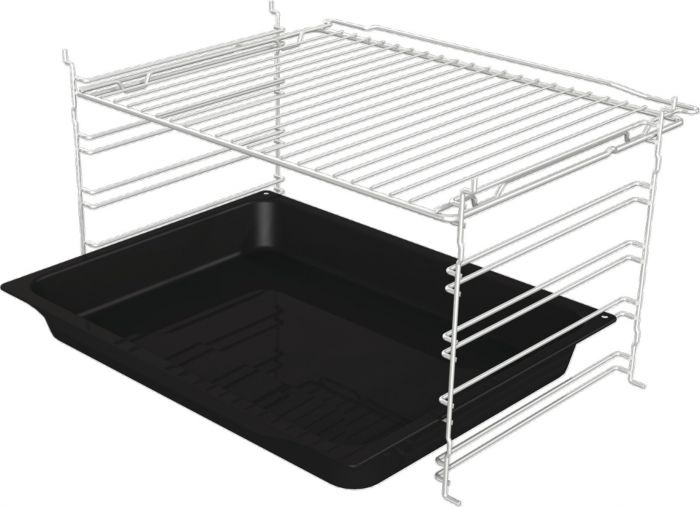 Комплект Gorenje (духовка + поверхня склокераміка BO6737E02X -нерж + ECT41SC- чорна), 738881