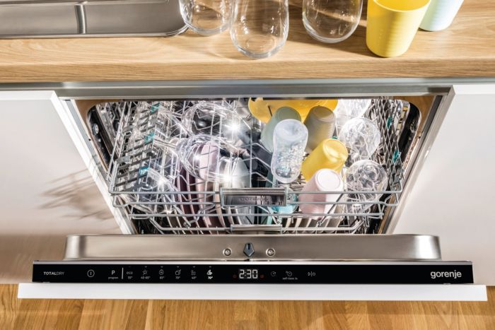 Посудомийна машина Gorenje вбудовувана, 13компл., A++, 60см, AquaStop, 2 кошика, білий