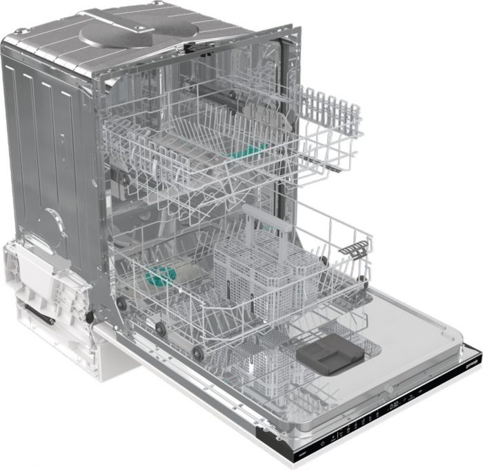 Посудомийна машина Gorenje вбудовувана, 13компл., A++, 60см, AquaStop, 2 кошика, білий