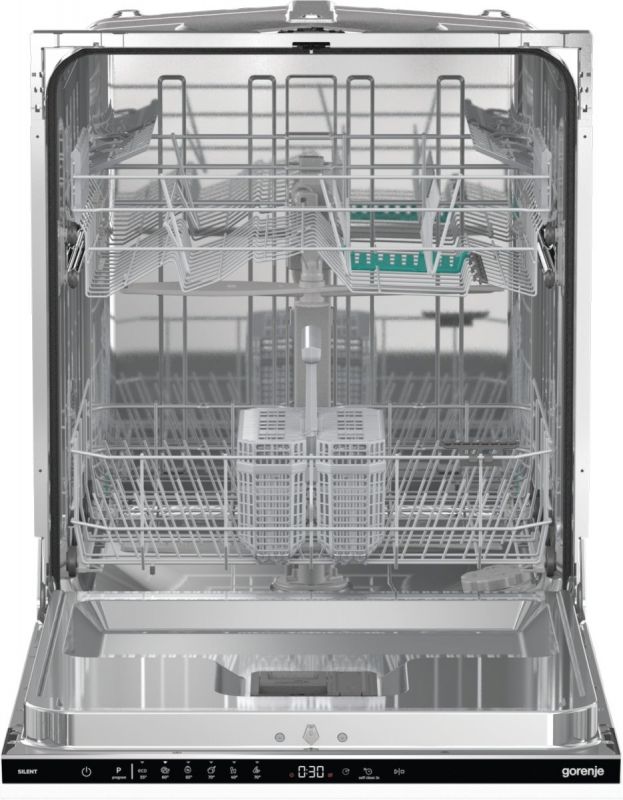 Посудомийна машина Gorenje вбудовувана, 13компл., A++, 60см, AquaStop, 2 кошика, білий