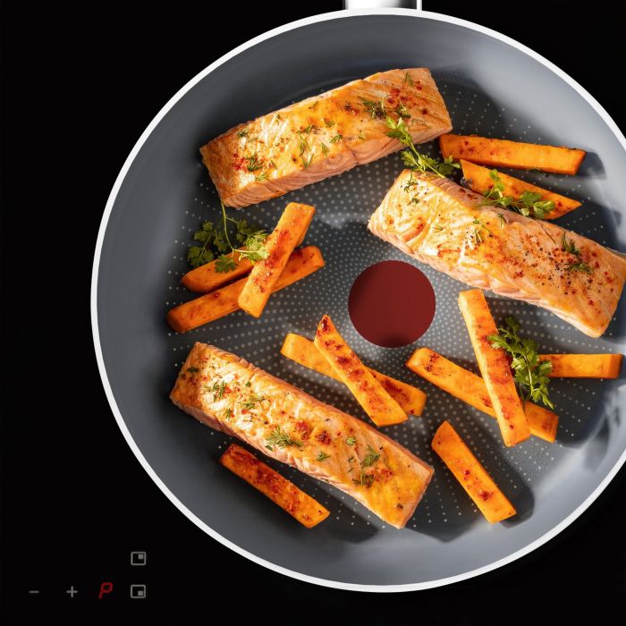 Сковорода Tefal Halo, 28см, алюміній, бакеліт, сірий