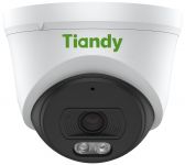 IP-камера Tiandy TC-C34XN Spec:I3W/E/Y/2.8mm/V4.2, 4MP, Color Maker Turret, 2.8mm, f/1.6, LED15m, IR30m,  DC12V, PoE