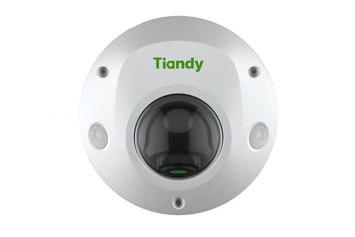 IP-камера Tiandy TC-C35PS Spec:I3/E/Y/M/H/2.8mm/V4.2, 5MP, Mini Dome, 2.8mm, f/1.6, IR30m, DC12V, PoE, IP66, IK08