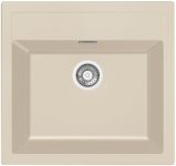 Мийка кухонна Franke Sirius тектонайт, прямокут., без крила, 560х530х200мм, чаша - 1, врізна, бежевий