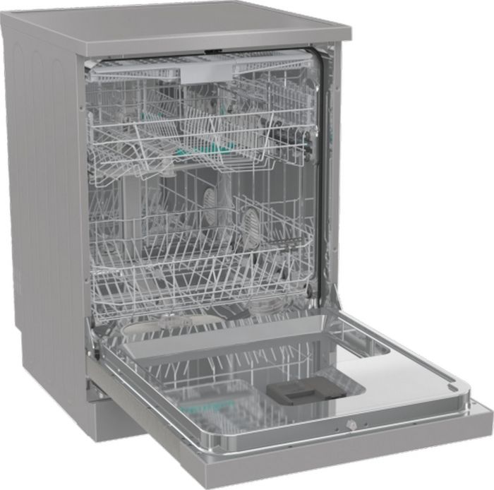 Посудомийна машина Gorenje, 16компл., A+++, 60см, дисплей, 3 кошика, AquaStop, сірий