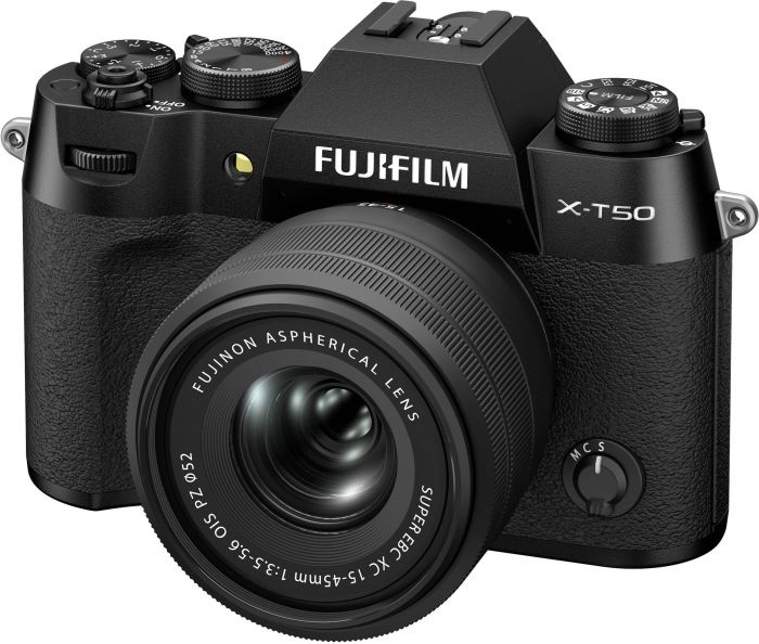 Цифр. фотокамера Fujifilm X-T50 + XC 15-45mm F3.5-5.6 Kit Black