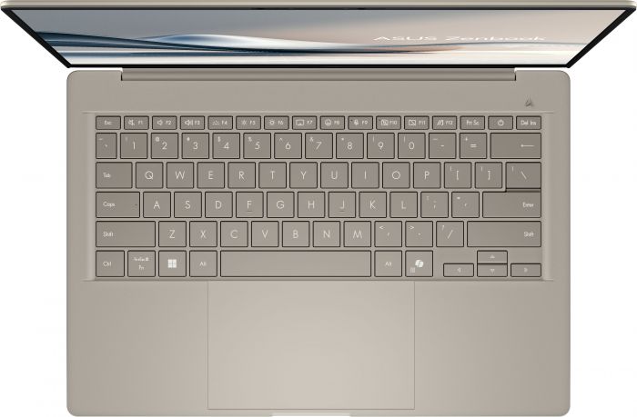 Ноутбук ASUS Zenbook A14 UX3407QA-QD202W 14" WUXGA OLED, Snapdragon X X1 26 100, 16GB, F512GB, UMA, Win11, Бежевий